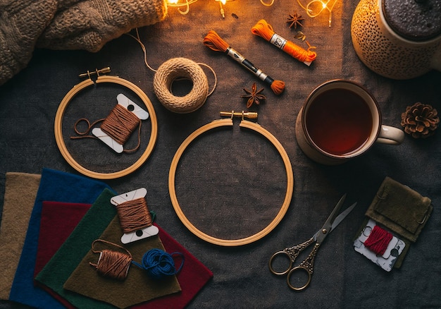 Komplet nici i tamborek